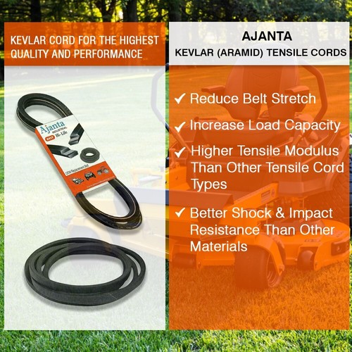 Hustler OEM Replacement Belt 791988 (5/8x140 3/4) FITS -Raptor with 52" deck - Picture 5 of 6
