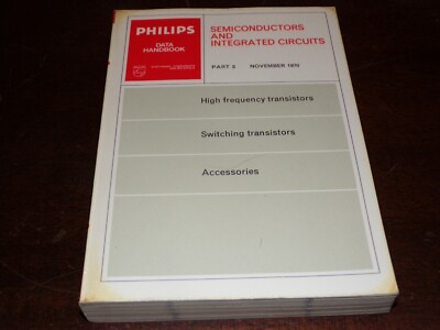 Buch '' Semiconductors and integrated circuits Philips '' Teil 3 November 1970