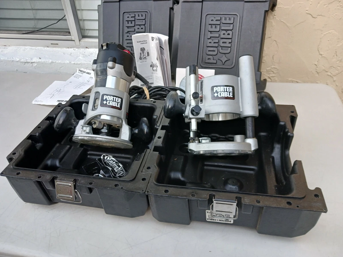 Porter Cable 895PK 2 1 4HP Variable Speed Plunge Router Kit