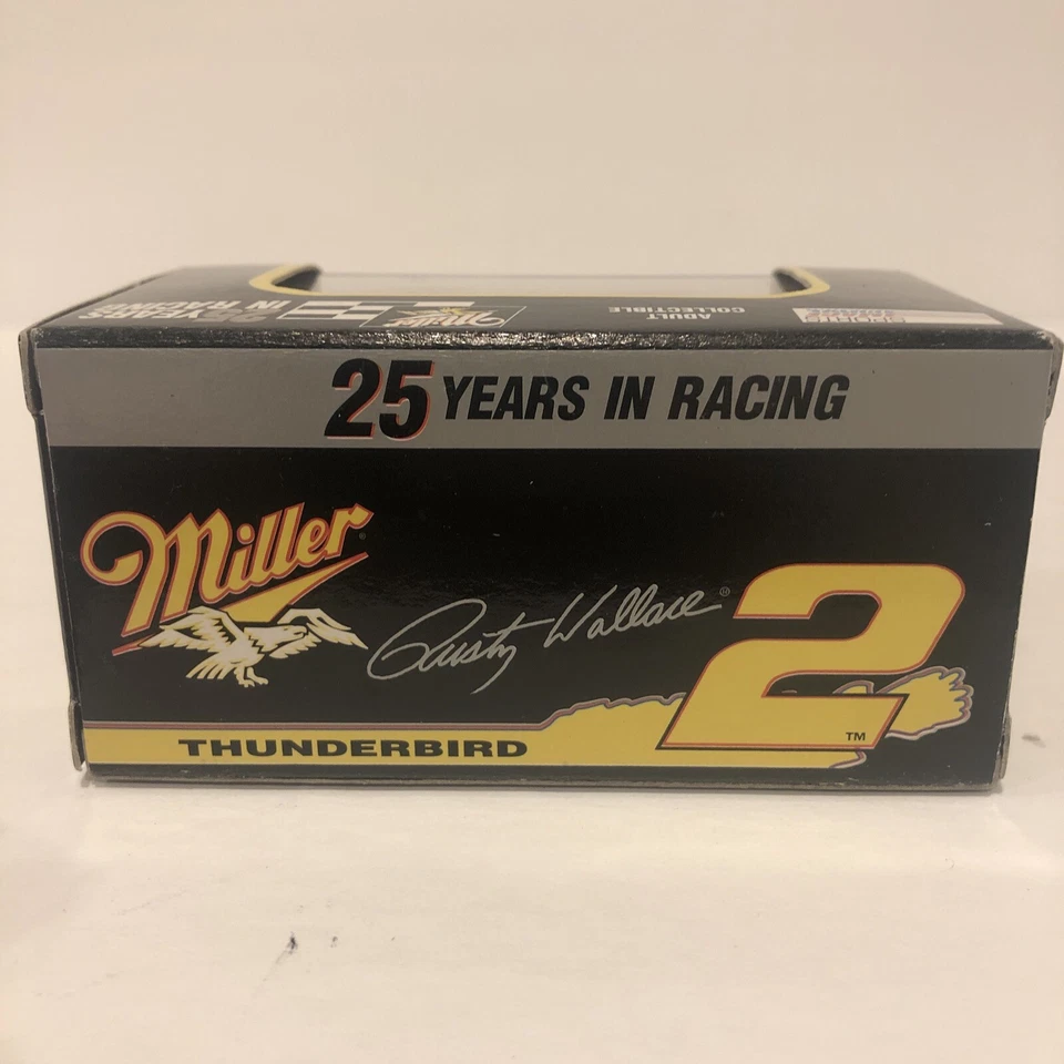 Rusty Wallace Miller Beer Revell Die Cast Thunderbird Car #2 1996 Foto 4 de 4