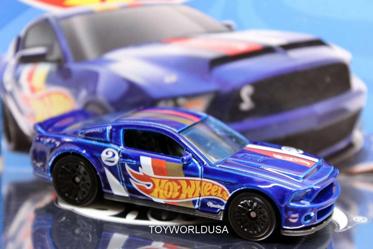 2019 Hot Wheels 192 HW Race Team 10 Ford Shelby GT500 Super Snake blue