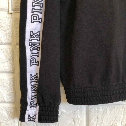 PINK zip down pullover sweatshirt size XS - Picture 3 of 5