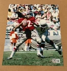 JOHN BRODIE SIGNED SAN FRANCISCO 49ERS 8X10 PHOTO BECKETT COA AUTHENTIC #2