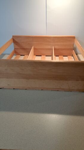 Vintage Pine Wooden 99 CD Storage Holder 3 Rack Shelf Crate Compact Disc