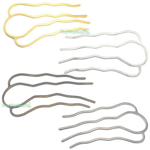 Haar Gabel Clip Stick Pin Haarstecker Haardutt Halter für Frauen Mädchen Accessoires W - Bild 1 von 5
