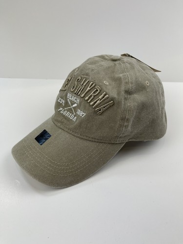 Lucky 7 EE. UU. Ajustable Bordado Nuevo Smyrna Beach Florida Logo Gorra Sombrero NUEVO - Imagen 2 de 7