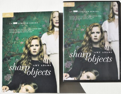 Sharp Objects (DVD Region 1, 2018) No Digital / Amy Adams /  Limited Edition,