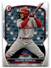 2023 Bowman William Bergolla #BD-64 Phillies