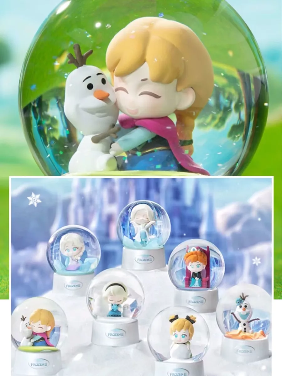 52Toys Disney Frozen II Series Crystal Ball Blind Box Figure Toy HOT