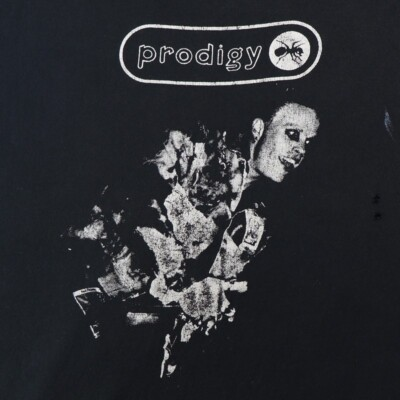 #ad Vintage 1997 The Prodigy Keith Flint Cotton Black S 234XL Unisex Tee Shirt TU439 $20.84