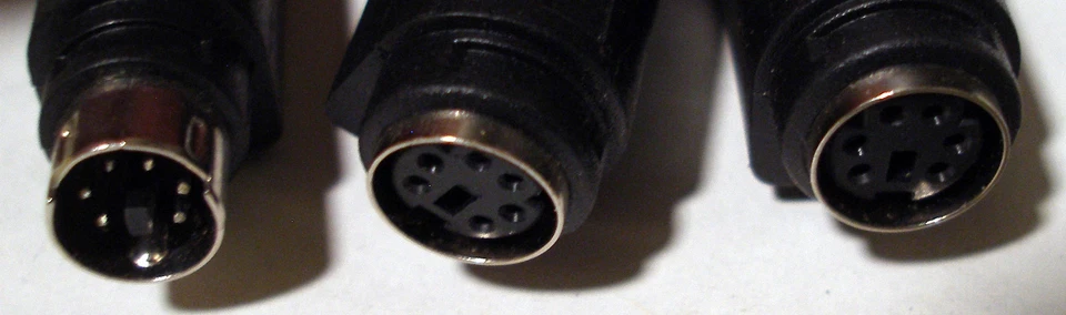 TBD CAB001473-02 PS/2 Splitter Y Adapter Cable - 2 Devices to One Port - Image 3 of 4