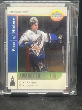 2002-03 Upper Deck Piece of History #AC28 Olaf Kolzig Awards Collection