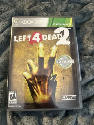 Left 4 Dead 2 (Microsoft Xbox 360 Game 2009) CIB Rare Oop Platinum Hits Complete