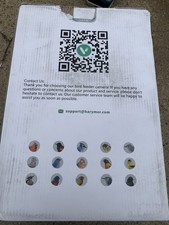 Harymor Smart Bird Feeder with Camera and AI Recognition Battery/Solar Power Q8