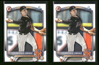 First 1st Bowman Lot - Antonio Jimenez - New York Mets