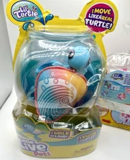 Lot Of 2 Little Live Pets Rip Swirl Lil' Turtle & Lil’ Dippers Marina Ballerina