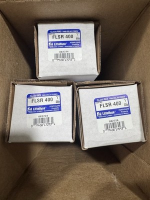Littelfuse FLSR-400 Dual Element Time Delay Fuse 400a 600v Current limiting