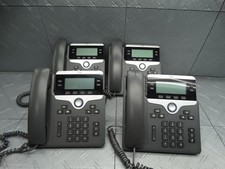 Cisco IP Phone 7841 Unified VoIP Business Phone CP-7841-K9 Lot of 4 