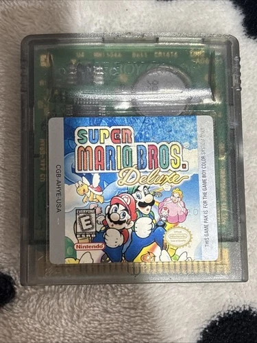 Nintendo Super Mario Bros. Deluxe Game Boy Color NTSC-U/C Super Mario Series