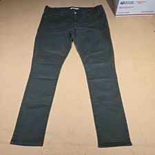 ITEM#149 LEVI'S 711 WOMEN'S JEANS 32W X 30L GREEN