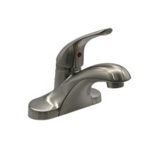 Delta B510LF-SSPPU-ECO 4in Centerset Single-Handle Faucet Brushed Nickel