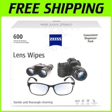 Pre-Moistened Lens Wipes, 600 ct - Individually Wrapped