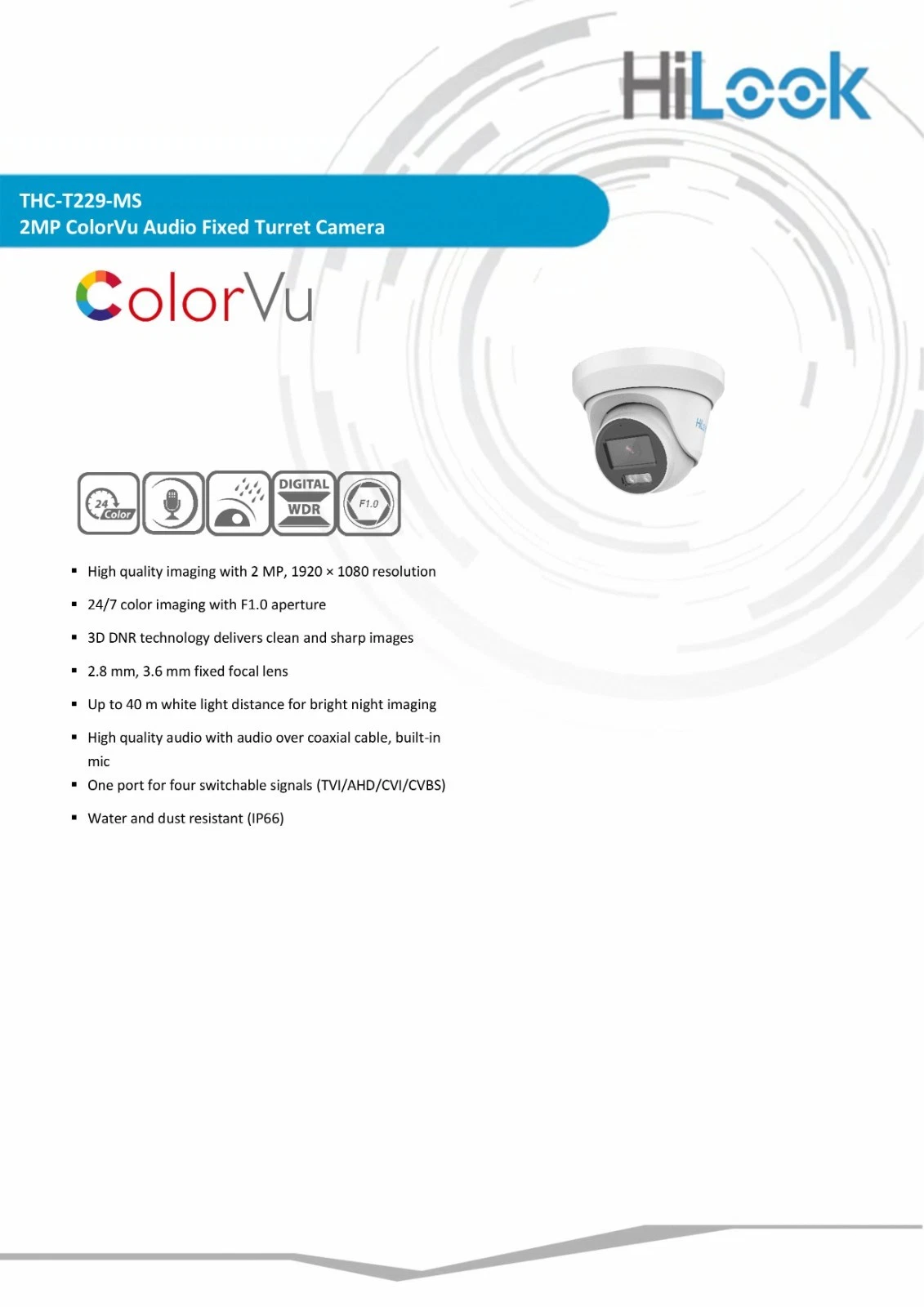 Hikvision HiLook 8CH 2MP DVR CCTV System 1080P ColorVu with Mic HDD Remote View - Picture 19 of 22