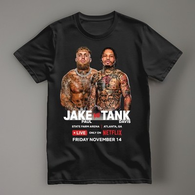 Jake Paul Vs Gervonta Davis Boxing T Shirt New S-5XL   Tee 2025