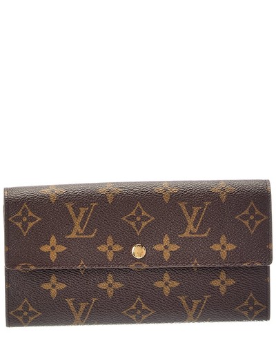 Louis Vuitton Louis Vuitton Sarah Canvas Wallet (Authentic Pre-Loved) Women's