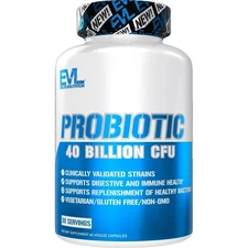 EVL Probiotic Digestive & Immune Health w/ 40 Billion CFU, 60ct BEST BY 11/25
