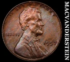 1957 Lincoln Wheat Cent - Choice Gem Brilliant Unc  Color  No Reserve  #G7678