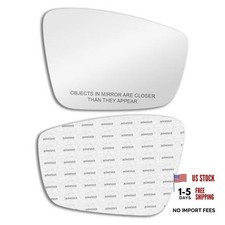 New Replacement Mirror Glass with Full Size Adhesive for Volkswagen 2013
