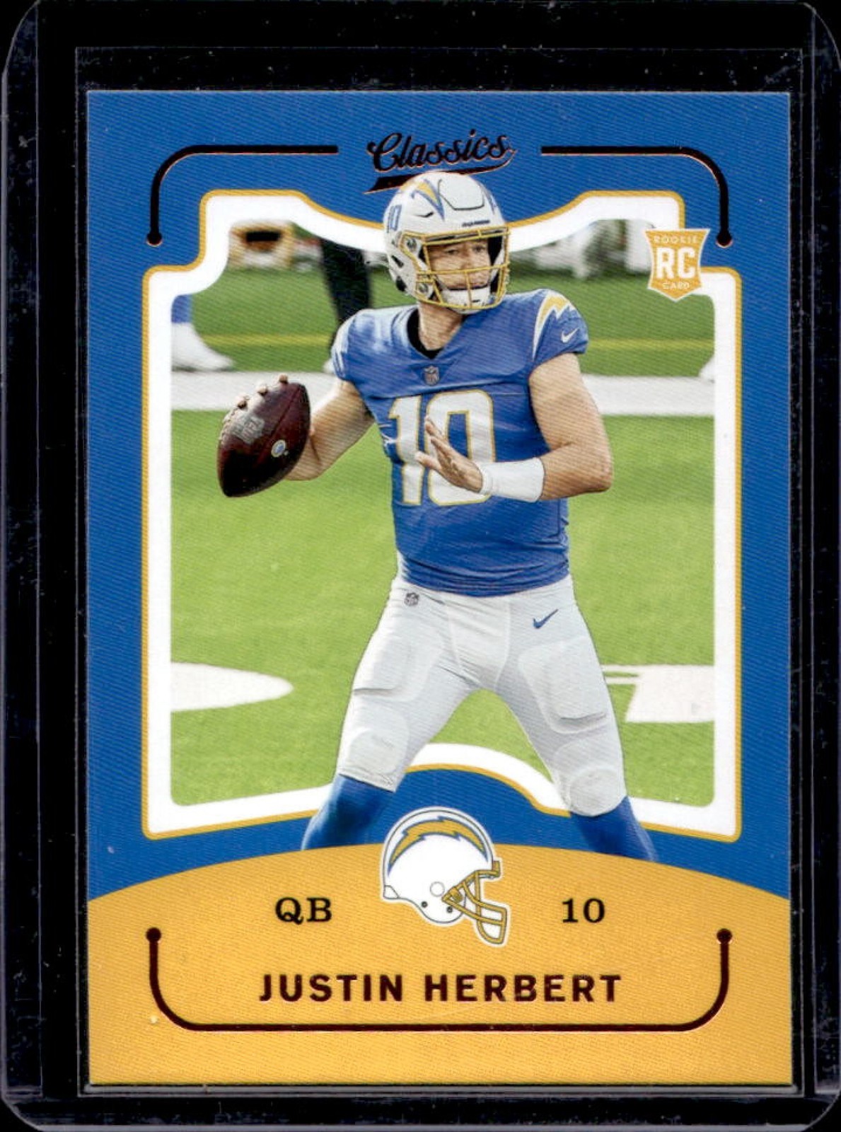 2020 Chronicles Justin Herbert Classics RC Rookie #CL-3 Chargers