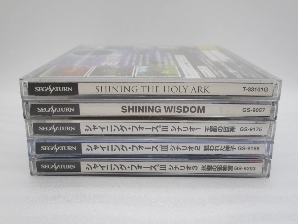 SEGA SATURN Shining Force III Scenario 1 2 3 WISDOM THE HOLY ARK 5Games Japan SS - Image 4 of 4