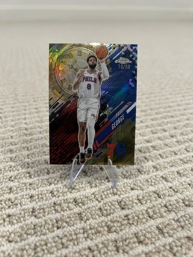2025 Topps Chrome Paul George Refractors Gold (RAW)