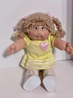 Vintage Cabbage Patch Kid Light Wheat Hair Blue Eyes Freckles Hong Kong