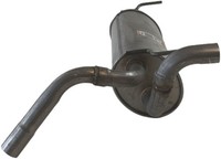 Bosal 128-021 Hinterer SchalldäMpfer FüR Chevrolet, Opel, Vauxhall