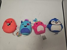 2025 McDONALD'S Squishmallows Kids HAPPY MEAL TOYS lot of 4