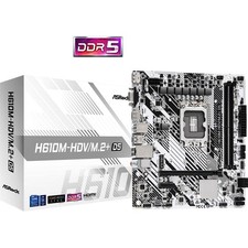 Image of ASRock H610M-HDV/M.2+ D5 Intel 1700 Socket Motherboard Micro-ATX