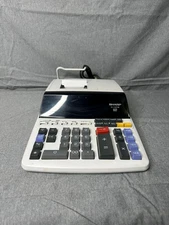 SHARP EL-1197PIII Desktop Adding Machine Calculator - 12 Digit Tested Working