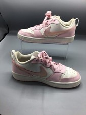 Nike Court Borough Low Recraft Shoes Pink White 6.5y DQ0492-100