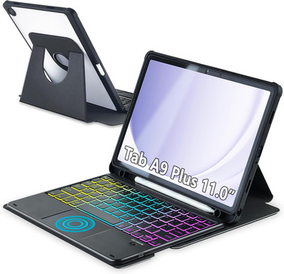 Touchpad Keyboard Case for Samsung Galaxy Tab A9 Plus 11 inch SM-X210/X215/X216