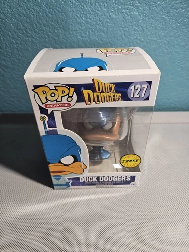 Funko Pop! Vinyl Duck Dodgers Chase Limited Edition Figure #127 Animation