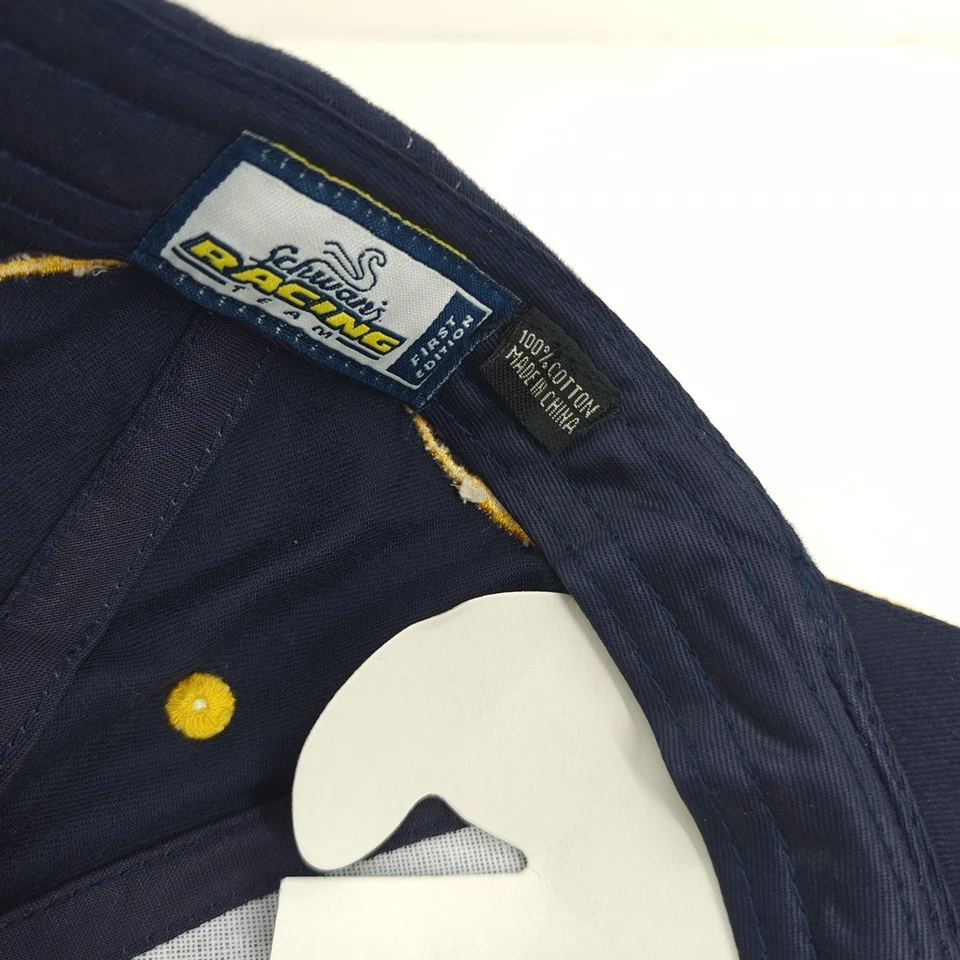 NASCAR Schwans Racing Team Baseball Cap Hat Ken Schrader #49 1st Edition NEW - Image 2 of 4