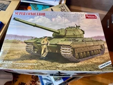 Amusing Hobby 35A013 1/35 Super Conqueror FV 214 Conqueror Mk I w/ spaced armor