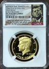 2014-W Proof 50c Gold Kennedy Half Dollar 3/4 oz 50th Anniversary NGC PF70UC
