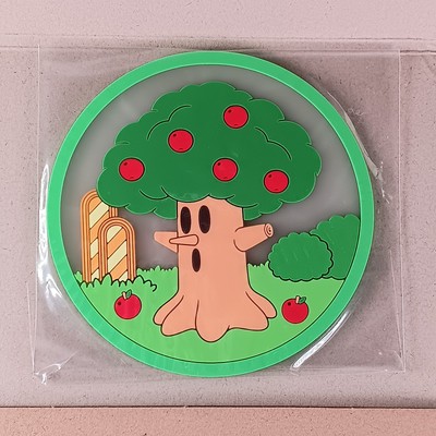 Whispy Woods - Kirby's Dream Land klare Gummiuntersetzer 2 Bandai aus Japan