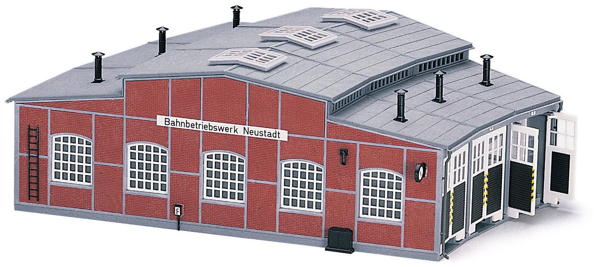Kit Rotonde Volmer HO (5758) Pour Locomotive – 5 Portes – À Terminer (occasion)