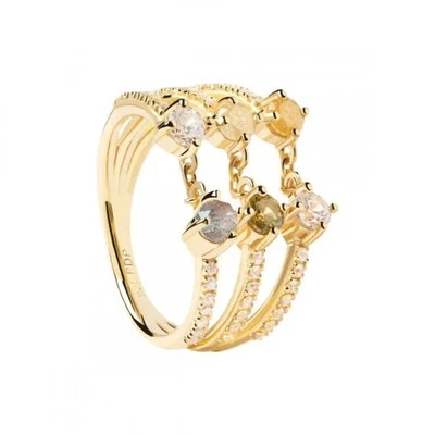 PD PAOLA Juno AN01-655 Goldring 925 Sterling Silber - Bild 1 von 4