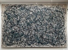 JACKSON POLLOCK PAINTING XXL LARGE CANVAS CULTURE EXTRA LARGE ARTWORK RARE